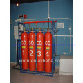 High pressure CO2 gas extinguishing system